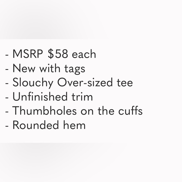 Free People Arden Tee Size Small - Picture 7 of 7